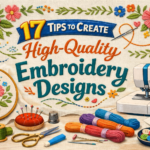 17 Tips to Create High-Quality Embroidery Designs