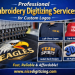 Affordable & Professional Embroidery Digitizing Services for Custom Logo Designs